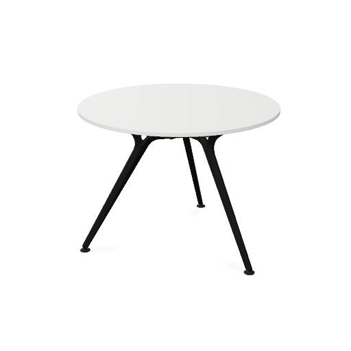 ARKONIS Besprechungstisch | 1000-1600 x 745 mm, rund, Glasplatte