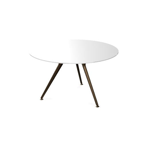 ARKONIS Besprechungstisch | 1000-1600 x 745 mm, rund, Glasplatte