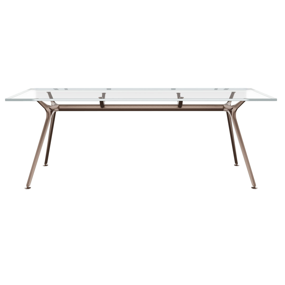 ARKONIS Schreibtisch | 2000-2200 x 745 mm, Glasplatte - 4 Lightbox Main Image