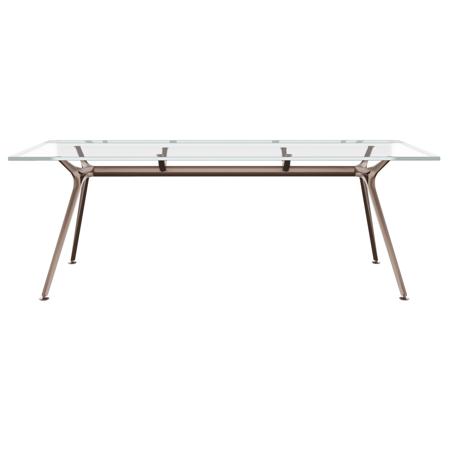 ARKONIS Schreibtisch | 2000-2200 x 745 mm, Glasplatte