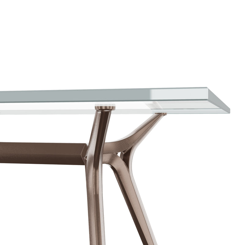 ARKONIS Schreibtisch | 2000-2200 x 745 mm, Glasplatte - 7 Main Image