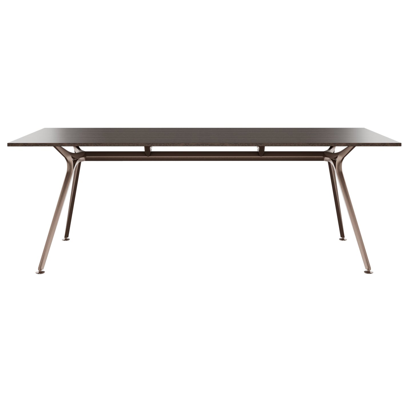 ARKONIS Schreibtisch | 2000-2200 x 745 mm, optionale Kabelklappe und Kniesichtblende