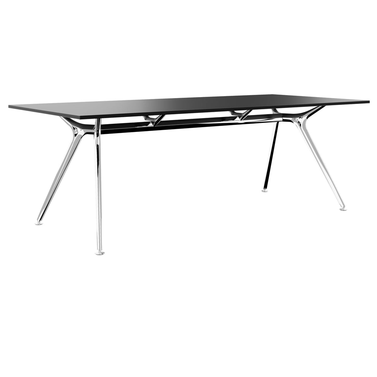 ARKONIS Schreibtisch | 2000-2200 x 745 mm, optionale Kabelklappe und Kniesichtblende