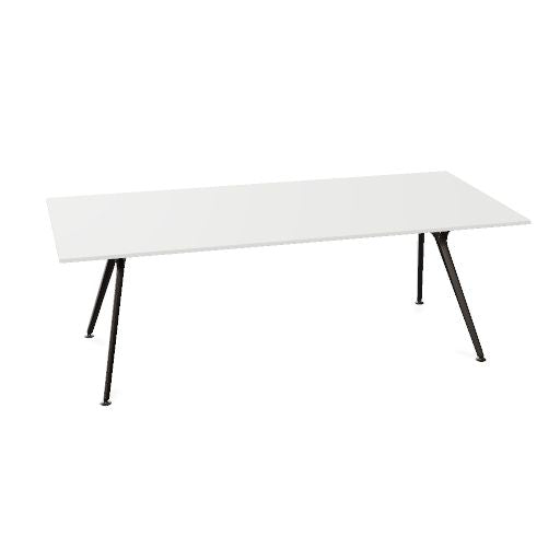 ARKONIS Schreibtisch | 2000-2200 x 745 mm, optionale Kabelklappe und Kniesichtblende