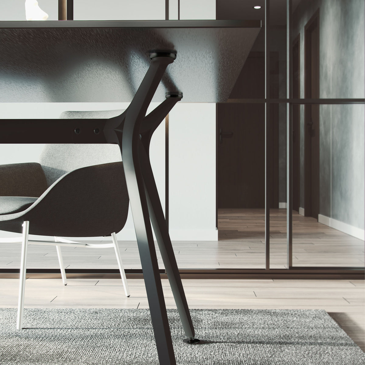ARKONIS Schreibtisch mit Sideboard | 2000-2200 x 745 mm - 13 Lightbox Main Image