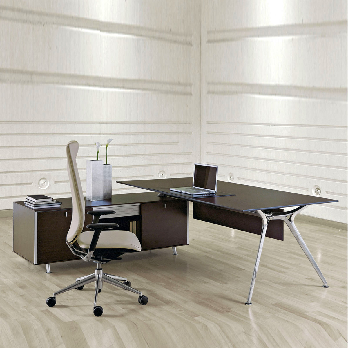ARKONIS Schreibtisch mit Sideboard | 2000-2200 x 745 mm - 10 Lightbox Main Image