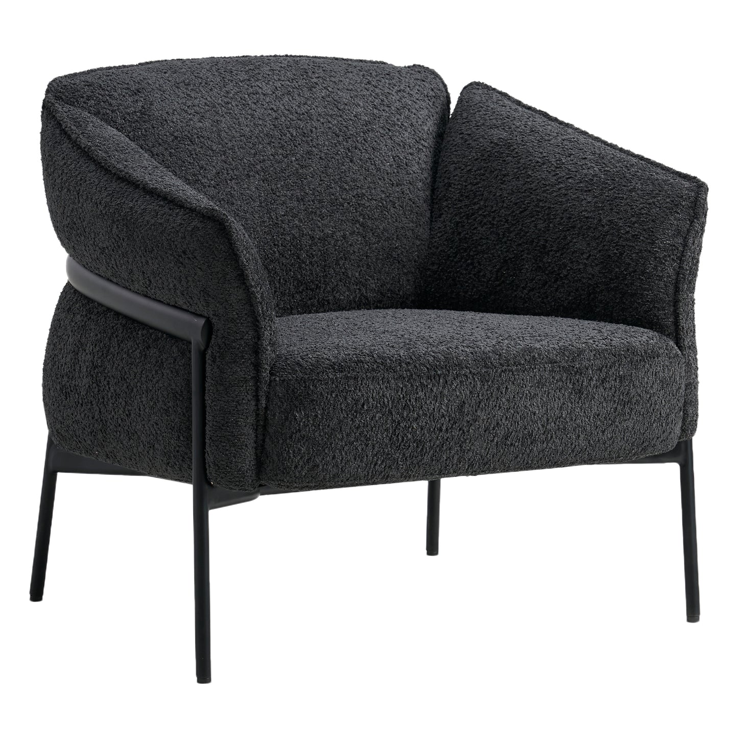 Poltrona lounge ARLON | Base a 4 gambe, portata massima 150 kg