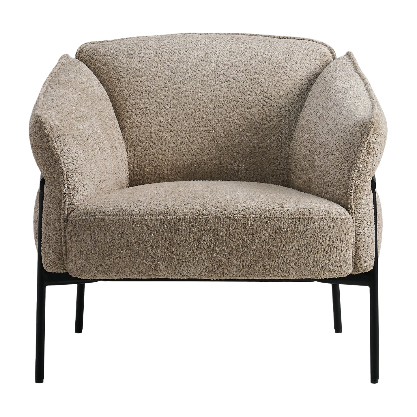 Poltrona lounge ARLON | Base a 4 gambe, portata massima 150 kg