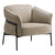 Poltrona lounge ARLON | Base a 4 gambe, portata massima 150 kg