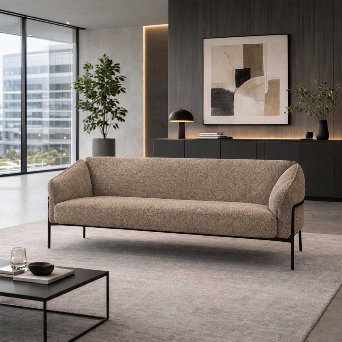 ARLON Sofa | 4-leg frame, supports up to 450 kg - 7 Lightbox Main Image