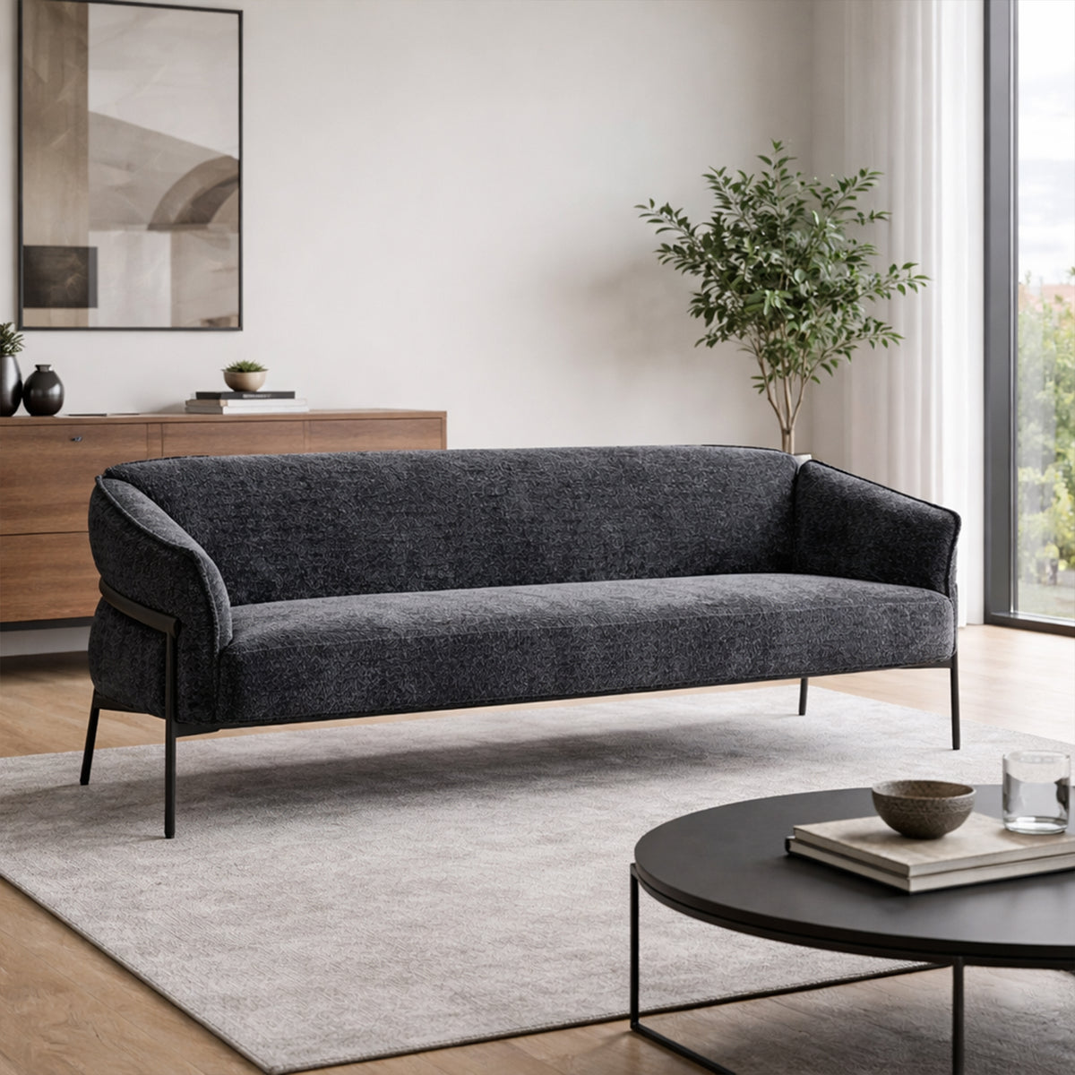ARLON Sofa | 4-leg frame, supports up to 450 kg - 8 Lightbox Main Image