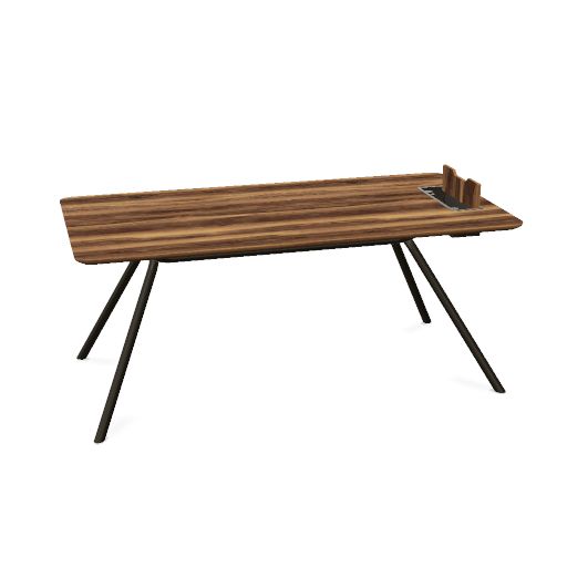 ARQUS Chefschreibtisch | 1800-2200 x 760 mm, Echtholzfurnier