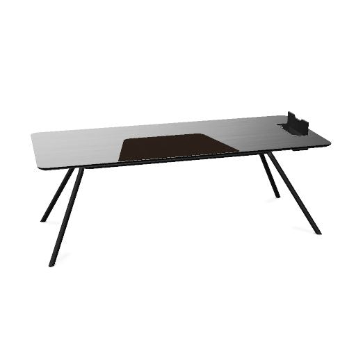 ARQUS Chefschreibtisch | 1800-2200 x 760 mm, Echtholzfurnier