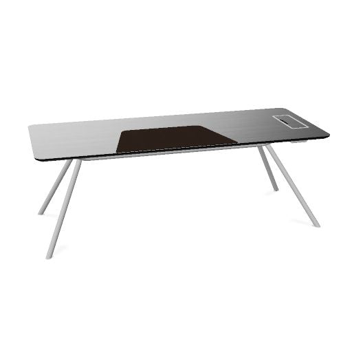 ARQUS Chefschreibtisch | 1800-2200 x 760 mm, Echtholzfurnier
