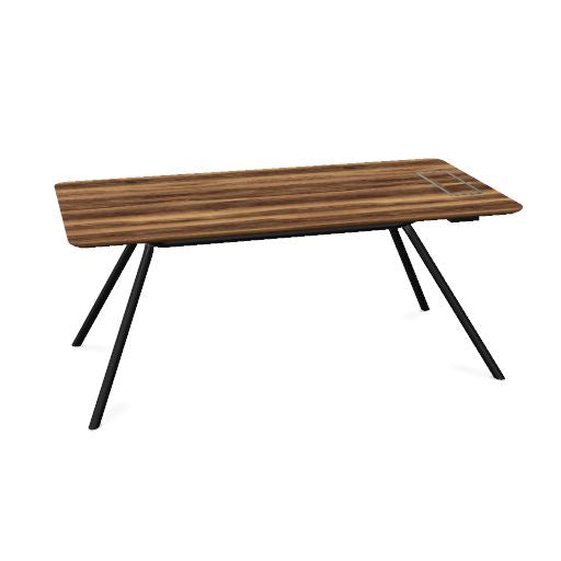 ARQUS Chefschreibtisch | 1800-2200 x 760 mm, Echtholzfurnier