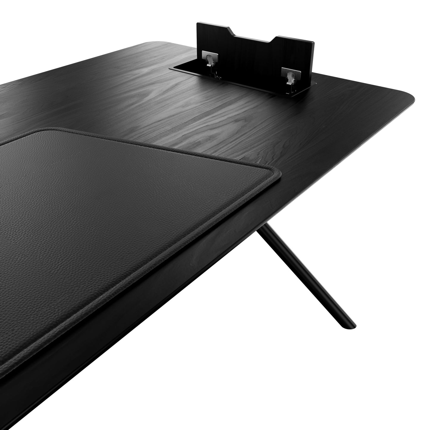 ARQUS Chefschreibtisch | 1800-2200 x 760 mm, Echtholzfurnier