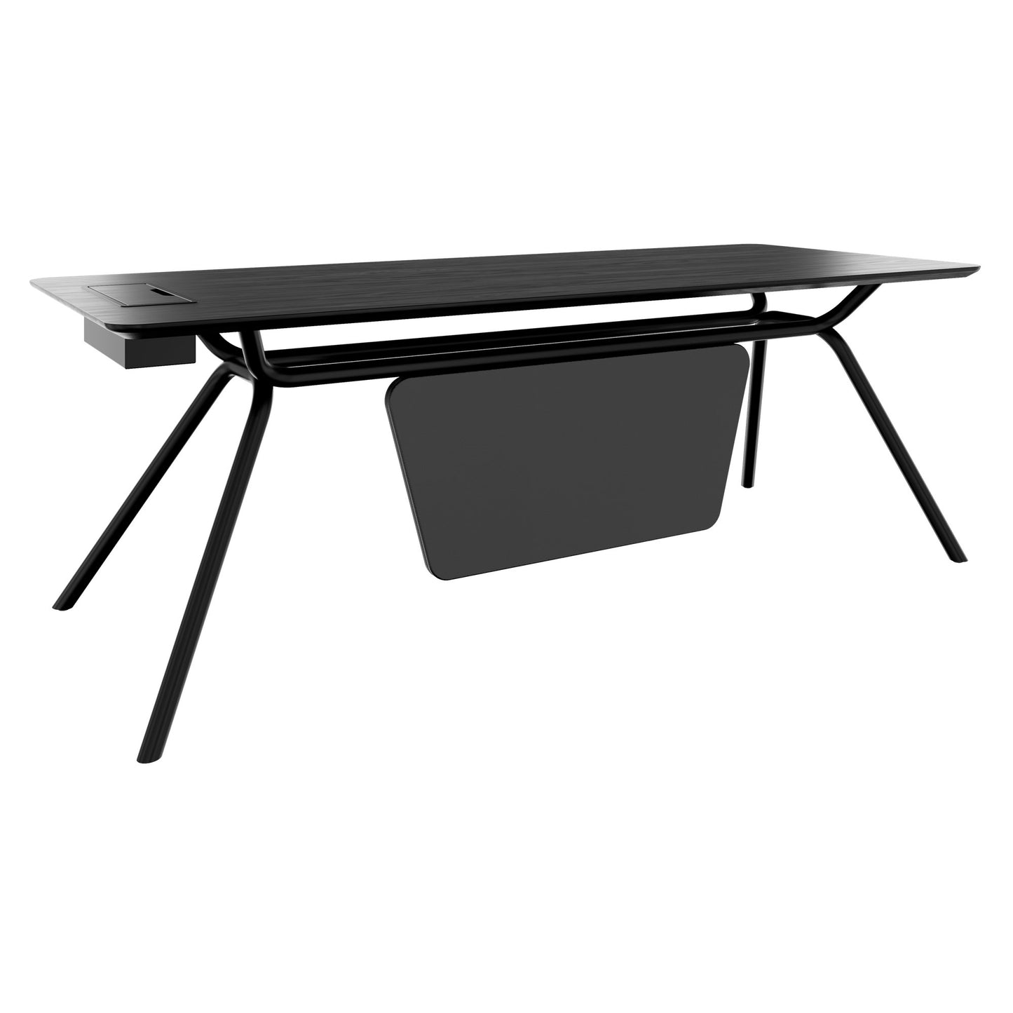 ARQUS Chefschreibtisch | 1800-2200 x 760 mm, Echtholzfurnier