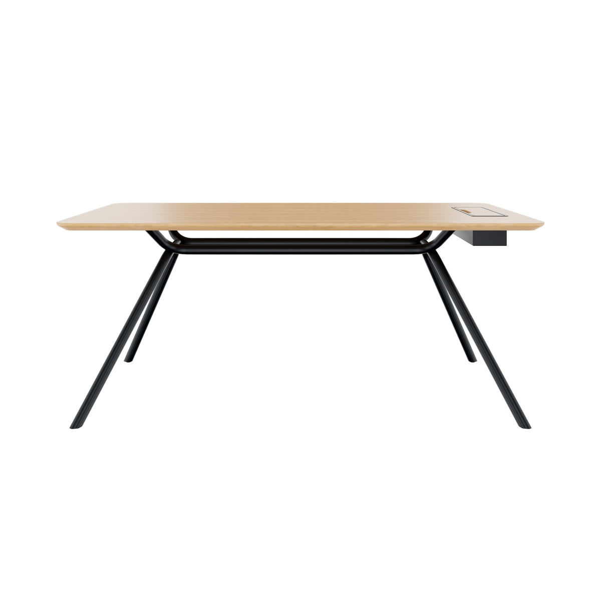ARQUS Chefschreibtisch | 1800-2200 x 760 mm, Echtholzfurnier - 4 Lightbox Main Image
