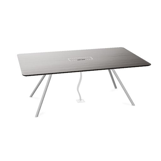 ARQUS Konferenztisch | 2000-4200 x 760 mm (6-12 Personen), Echtholzfurnier