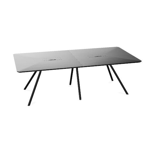 ARQUS Konferenztisch | 2000-4200 x 760 mm (6-12 Personen), Echtholzfurnier