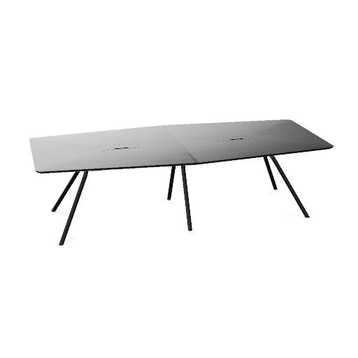 ARQUS Konferenztisch | 2000-4200 x 760 mm (6-12 Personen), Echtholzfurnier