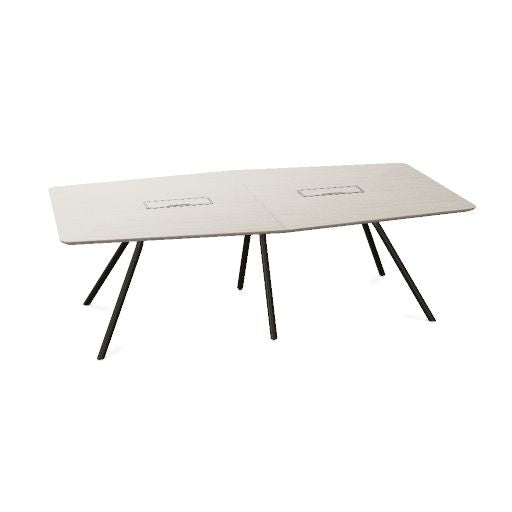 ARQUS Konferenztisch | 2000-4200 x 760 mm (6-12 Personen), Echtholzfurnier
