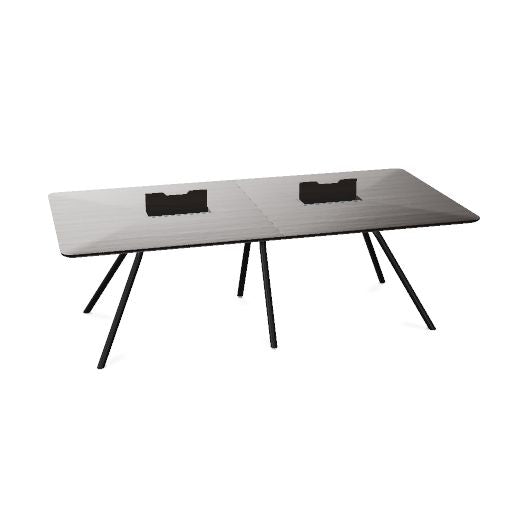 ARQUS Konferenztisch | 2000-4200 x 760 mm (6-12 Personen), Echtholzfurnier