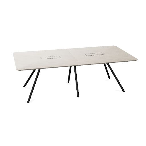 ARQUS Konferenztisch | 2000-4200 x 760 mm (6-12 Personen), Echtholzfurnier
