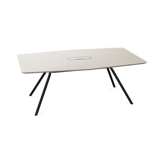 ARQUS Konferenztisch | 2000-4200 x 760 mm (6-12 Personen), Echtholzfurnier