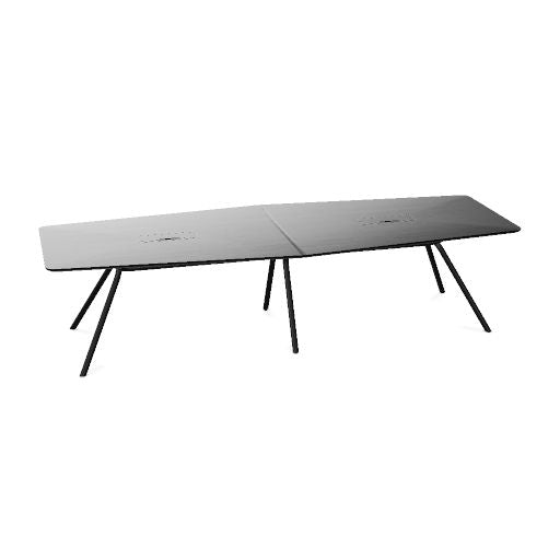 ARQUS Konferenztisch | 2000-4200 x 760 mm (6-12 Personen), Echtholzfurnier