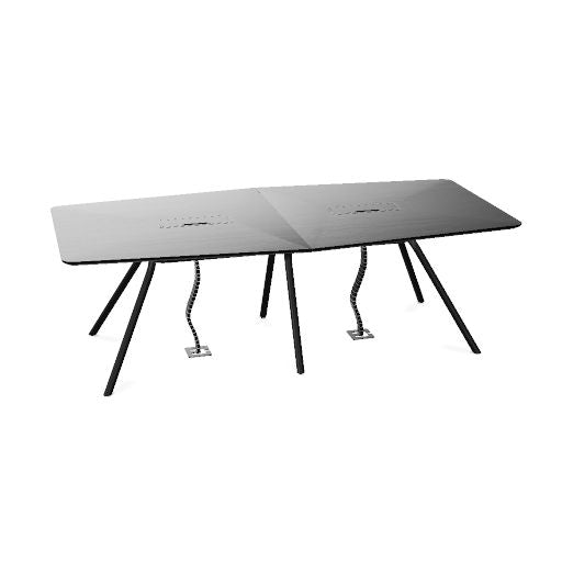 ARQUS Konferenztisch | 2000-4200 x 760 mm (6-12 Personen), Echtholzfurnier