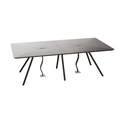 ARQUS Konferenztisch | 2000-4200 x 760 mm (6-12 Personen), Echtholzfurnier
