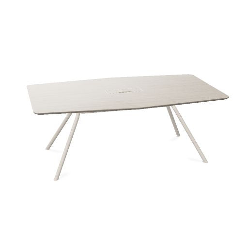 ARQUS Konferenztisch | 2000-4200 x 760 mm (6-12 Personen), Echtholzfurnier