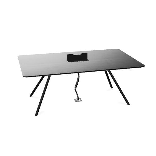 ARQUS Konferenztisch | 2000-4200 x 760 mm (6-12 Personen), Echtholzfurnier