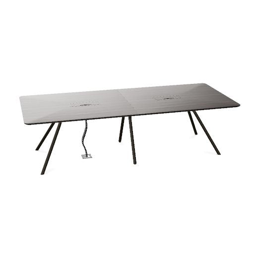 ARQUS Konferenztisch | 2000-4200 x 760 mm (6-12 Personen), Echtholzfurnier
