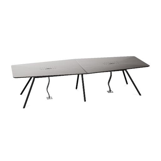 ARQUS Konferenztisch | 2000-4200 x 760 mm (6-12 Personen), Echtholzfurnier