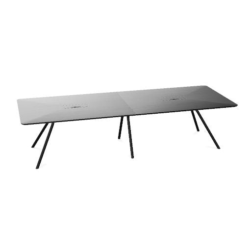 ARQUS Konferenztisch | 2000-4200 x 760 mm (6-12 Personen), Echtholzfurnier