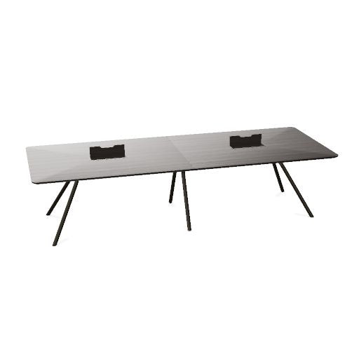 ARQUS Konferenztisch | 2000-4200 x 760 mm (6-12 Personen), Echtholzfurnier
