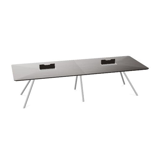 ARQUS Konferenztisch | 2000-4200 x 760 mm (6-12 Personen), Echtholzfurnier