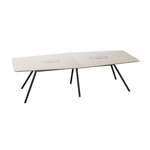 ARQUS Konferenztisch | 2000-4200 x 760 mm (6-12 Personen), Echtholzfurnier