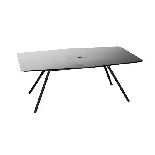 ARQUS Konferenztisch | 2000-4200 x 760 mm (6-12 Personen), Echtholzfurnier