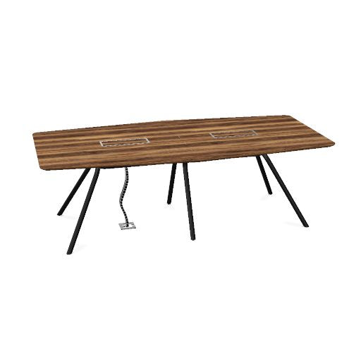 ARQUS Konferenztisch | 2000-4200 x 760 mm (6-12 Personen), Echtholzfurnier
