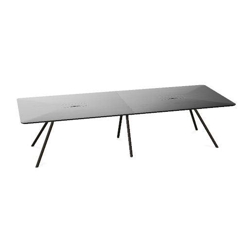 ARQUS Konferenztisch | 2000-4200 x 760 mm (6-12 Personen), Echtholzfurnier