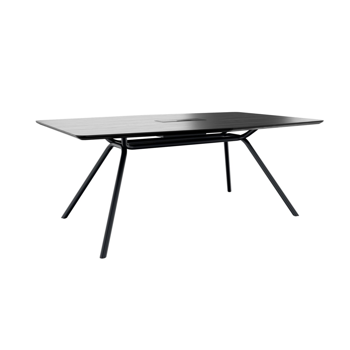 ARQUS Konferenztisch | 2000-4200 x 760 mm (6-12 Personen), Echtholzfurnier
