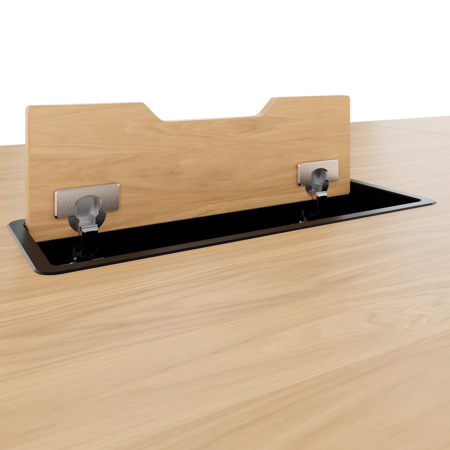 ARQUS Konferenztisch | 2000-4200 x 760 mm (6-12 Personen), Echtholzfurnier