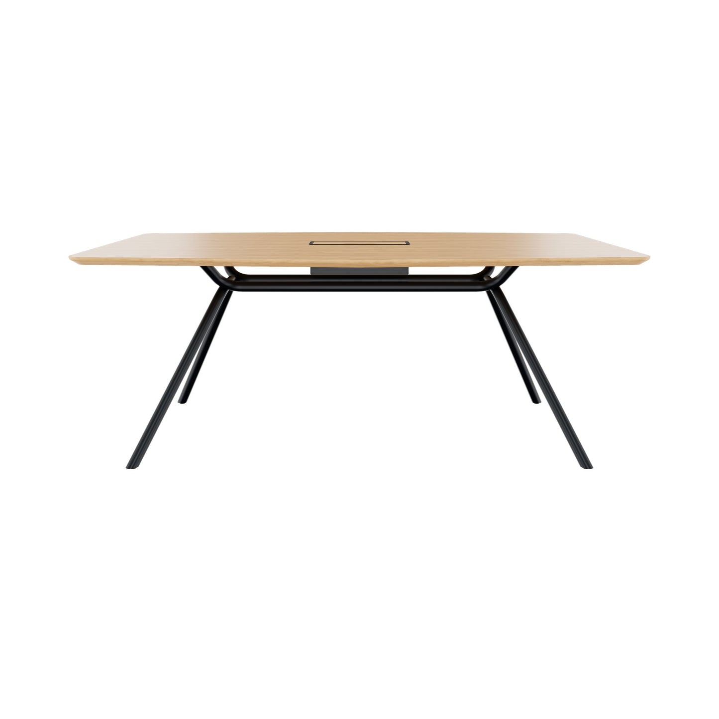 ARQUS Konferenztisch | 2000-4200 x 760 mm (6-12 Personen), Echtholzfurnier