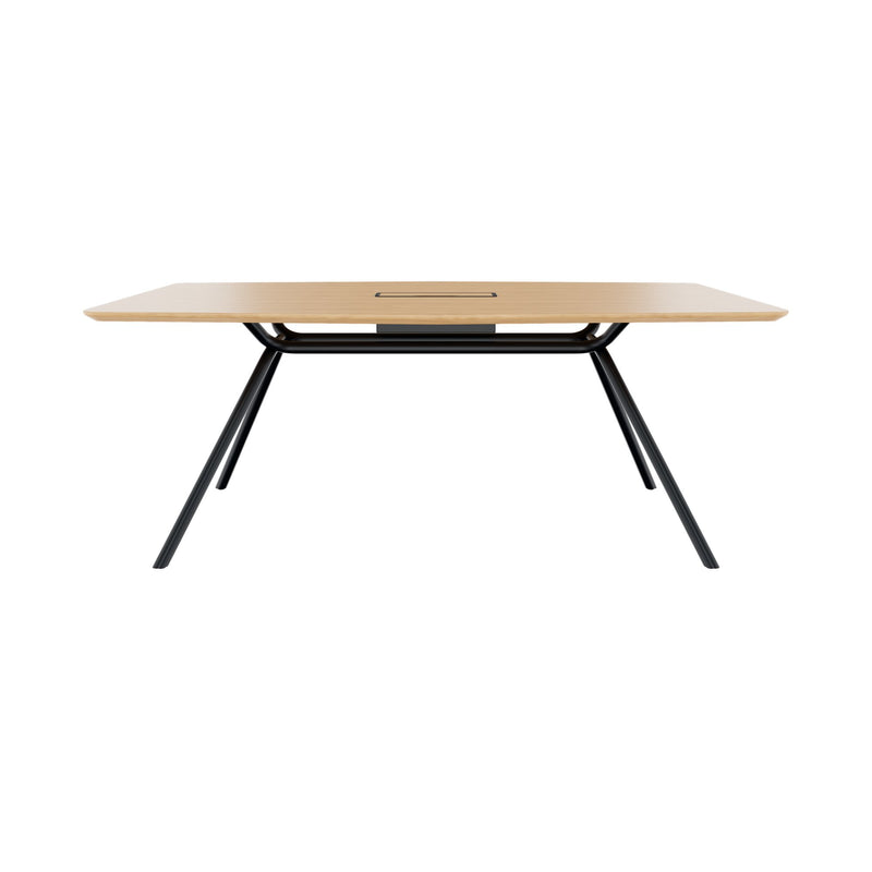 ARQUS Konferenztisch | 2000-4200 x 760 mm (6-12 Personen), Echtholzfurnier - 4 Main Image