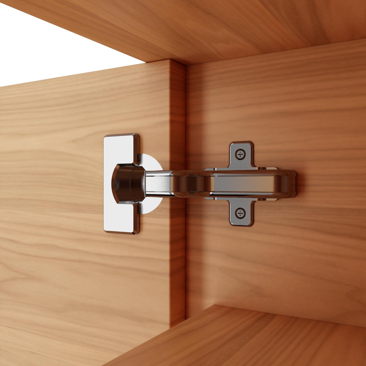 ARQUS Lowboard | 1400 x 760 mm, Push-To-Open, Echtholzfurnier