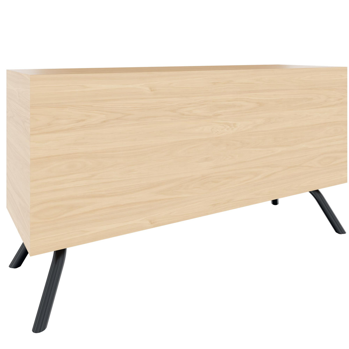 ARQUS Lowboard | 1400 x 760 mm, Push-To-Open, Echtholzfurnier - 5 Lightbox Main Image