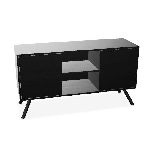 ARQUS Lowboard | 1400 x 760 mm, Push-To-Open, Echtholzfurnier